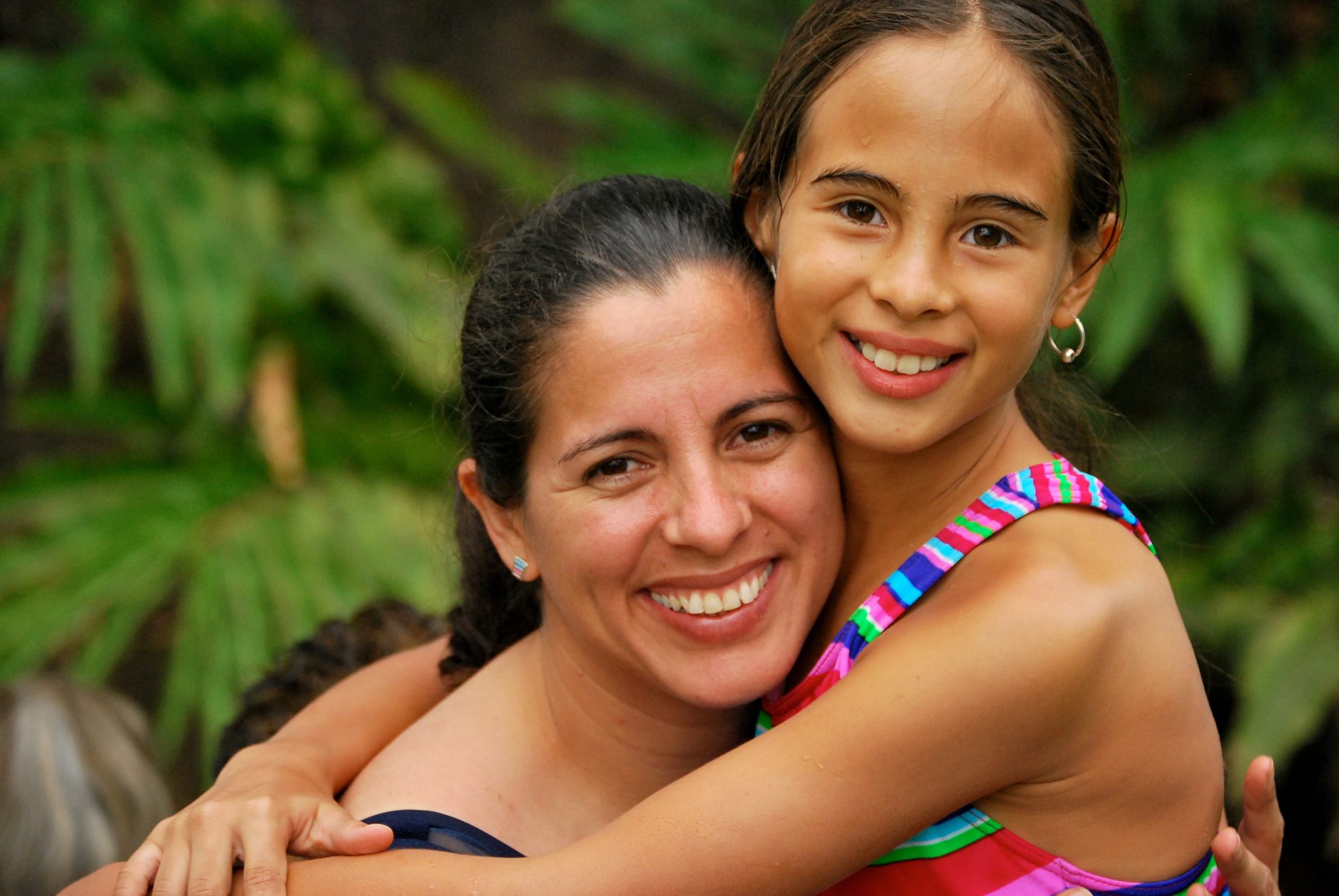 Beautiful Hispanic mother and daughter Prophetik Soul Branding + Design