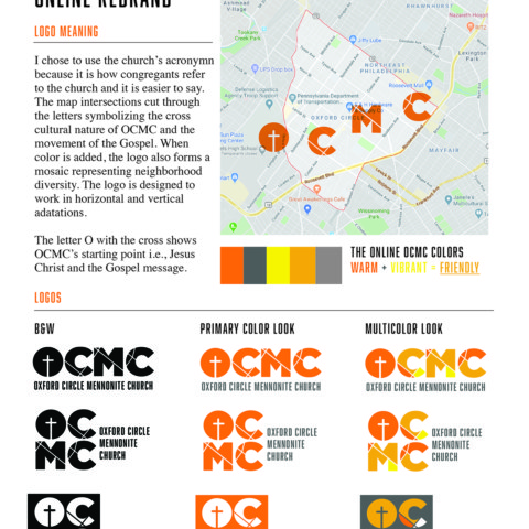 OCMC Online logo rebrand